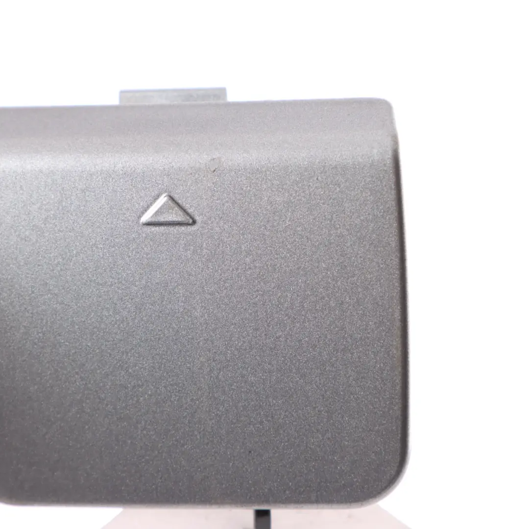Towing Eye Hook Cover Cap Rear Bumper Flap Silver Grey - A08 to BMW X3 E83 LCI with Part number 0420661 BMW X3 E83 LCI Towing Eye Hook Cover Cap Rear Bumper Flap Silver Grey - A08 - SKU 0420661-SBG - Part number 0420661