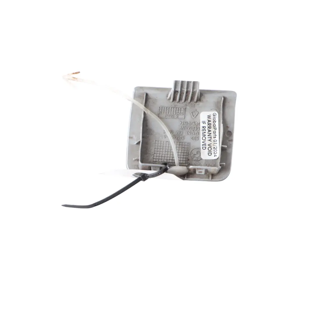 BMW X3 E83 LCI Gancho De Remolque Tapa Tapa Parachoques Trasero Gris Plata - A08 - SKU 0420661-SBG - Número de pieza 0420661