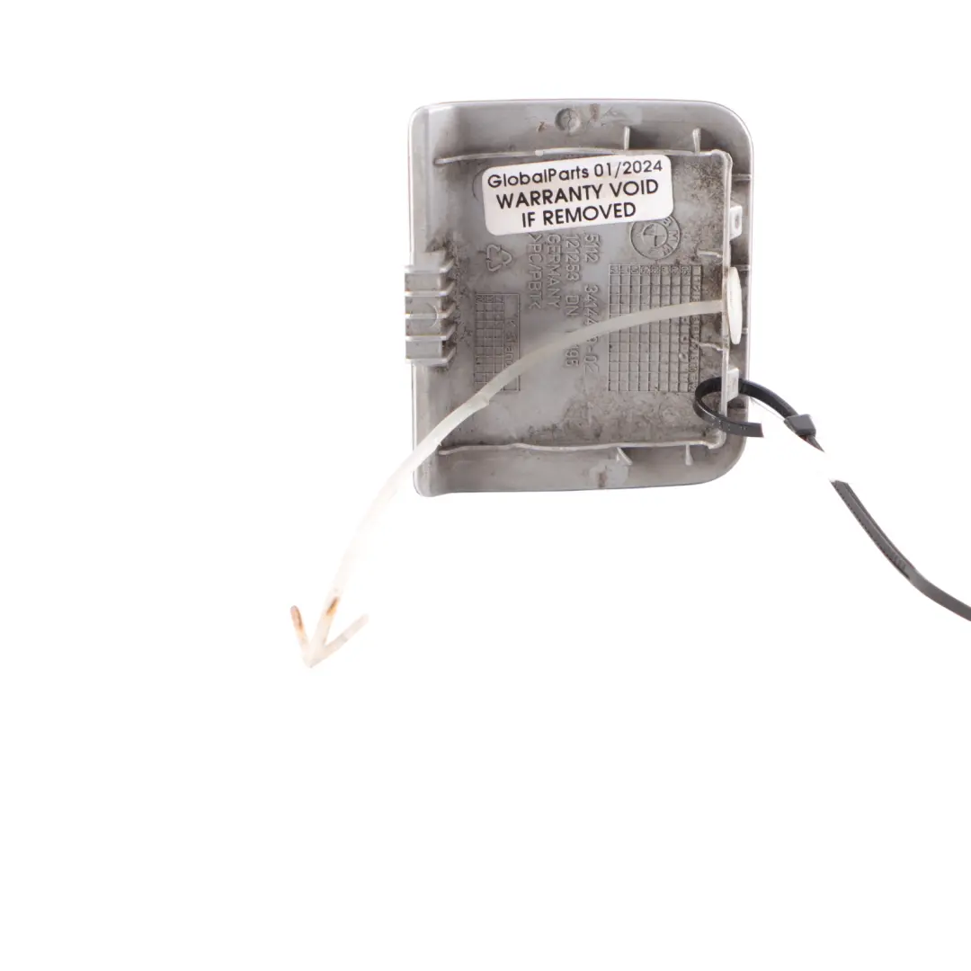 BMW X3 E83 LCI Gancho De Remolque Tapa Tapa Parachoques Trasero Gris Plata - A08 - SKU 0420661-SBG - Número de pieza 0420661