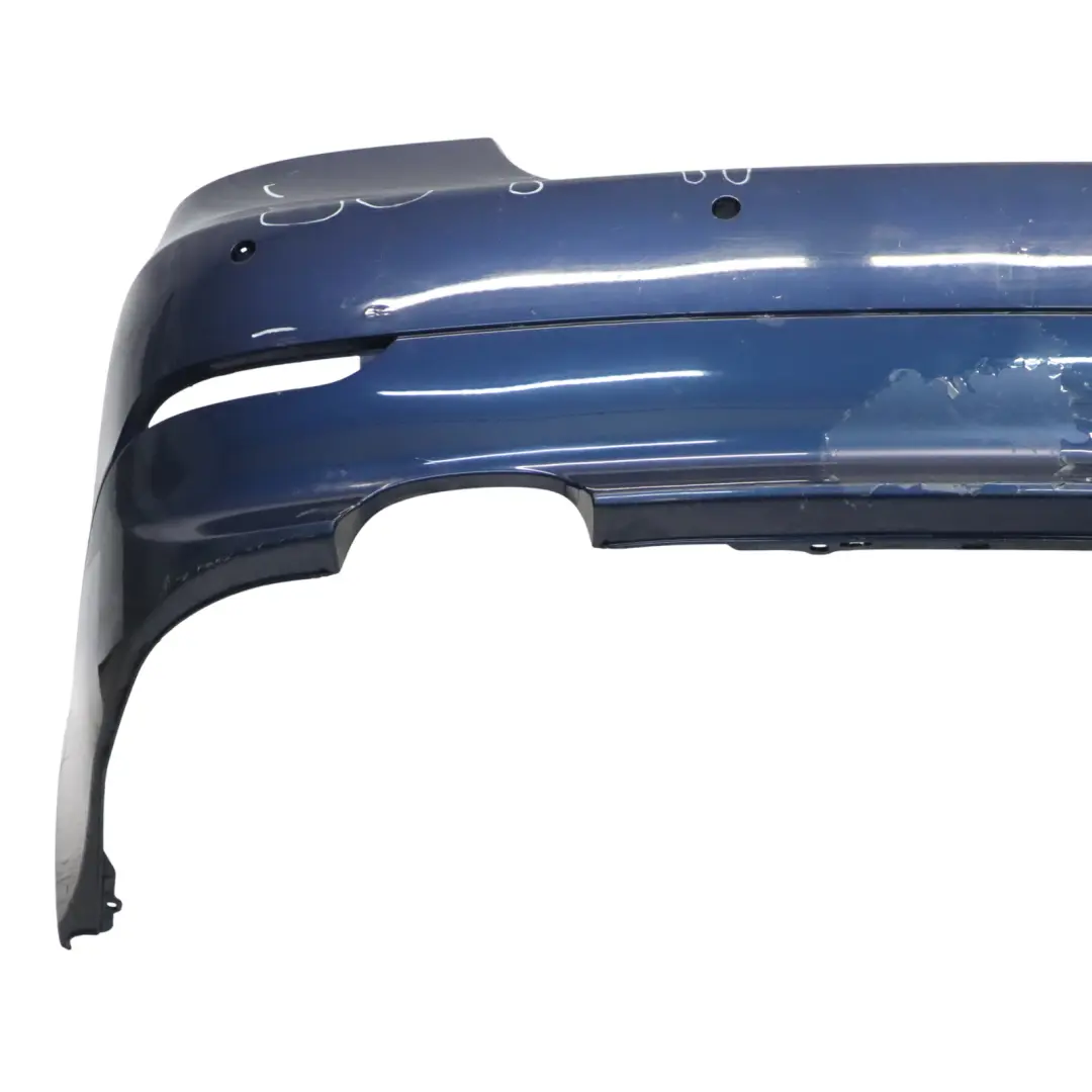 BMW E60 LCI Rear Bumper Saloon PDC Trim Panel Cover Mystic Blue - A07 - SKU 0422349-MYS - Part number 0422349