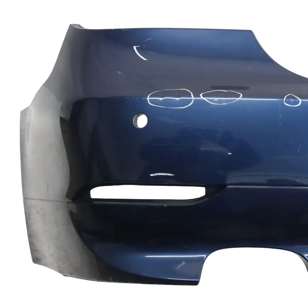 BMW E60 LCI Rear Bumper Saloon PDC Trim Panel Cover Mystic Blue - A07 - SKU 0422349-MYS - Part number 0422349