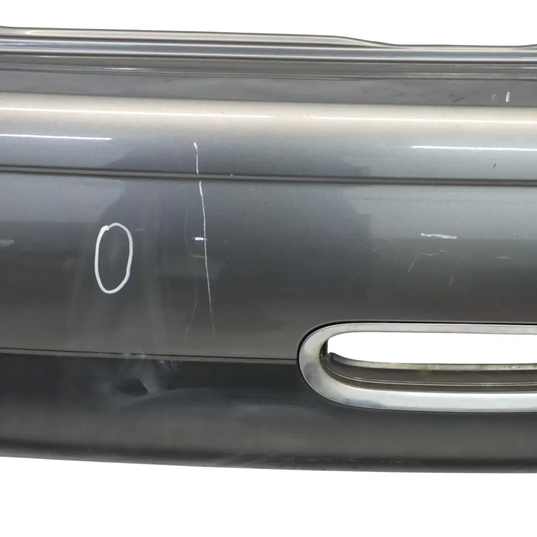 Bumper Dark Silver Metallic - 871 to Mini Cooper R56 R57 Rear with Part number 0430249 Mini Cooper R56 R57 Rear Bumper Dark Silver Metallic - 871 - SKU 0430249-DS - Part number 0430249