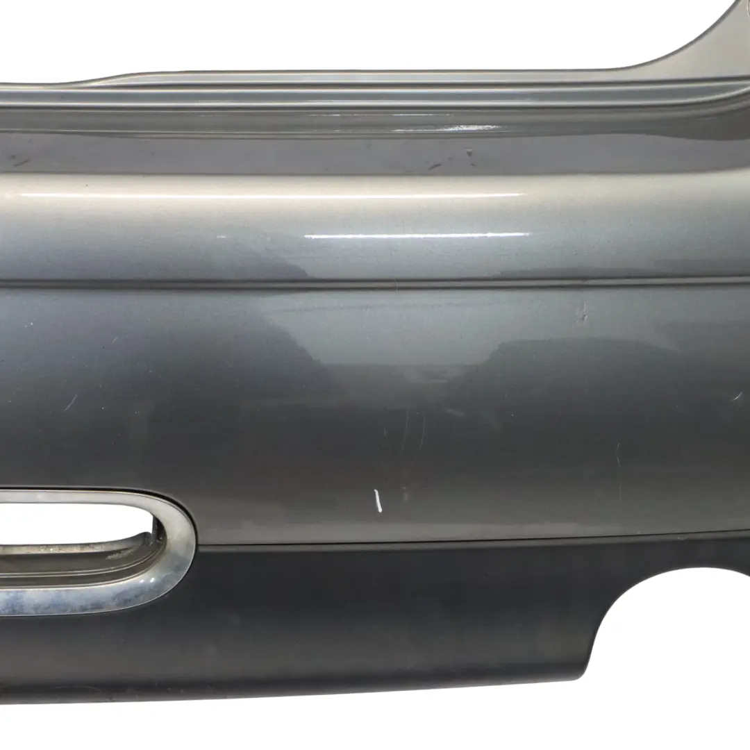 Bumper Dark Silver Metallic - 871 to Mini Cooper R56 R57 Rear with Part number 0430249 Mini Cooper R56 R57 Rear Bumper Dark Silver Metallic - 871 - SKU 0430249-DS - Part number 0430249