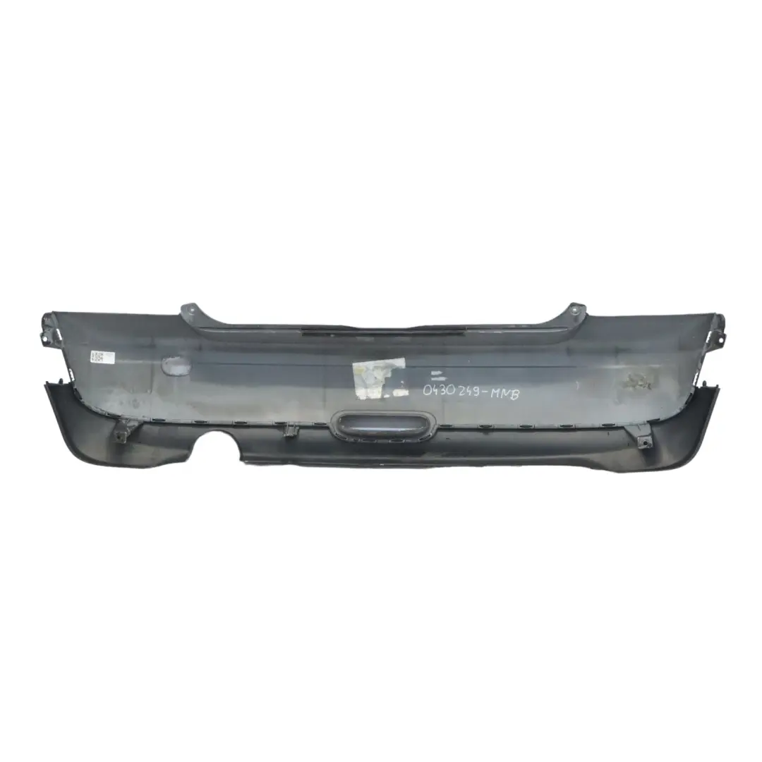 Mini R56 R57 Rear Bumper Trim Panel Midnight Black Metallic - A94 - SKU 0430249-MNB - Part number 0430249