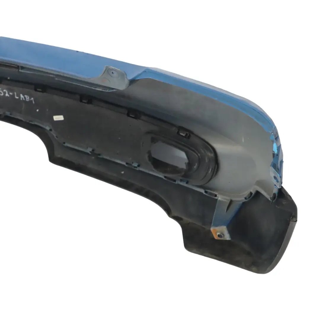 Parachoques Trasero Cooper S Completo Azul Laser Metalizado - A59 para Mini R56 R57 con número de pieza 0430252 Mini R56 R57 Parachoques Trasero Cooper S Completo Azul Laser Metalizado - A59 - SKU 0430252-LAB1 - Número de pieza 0430252