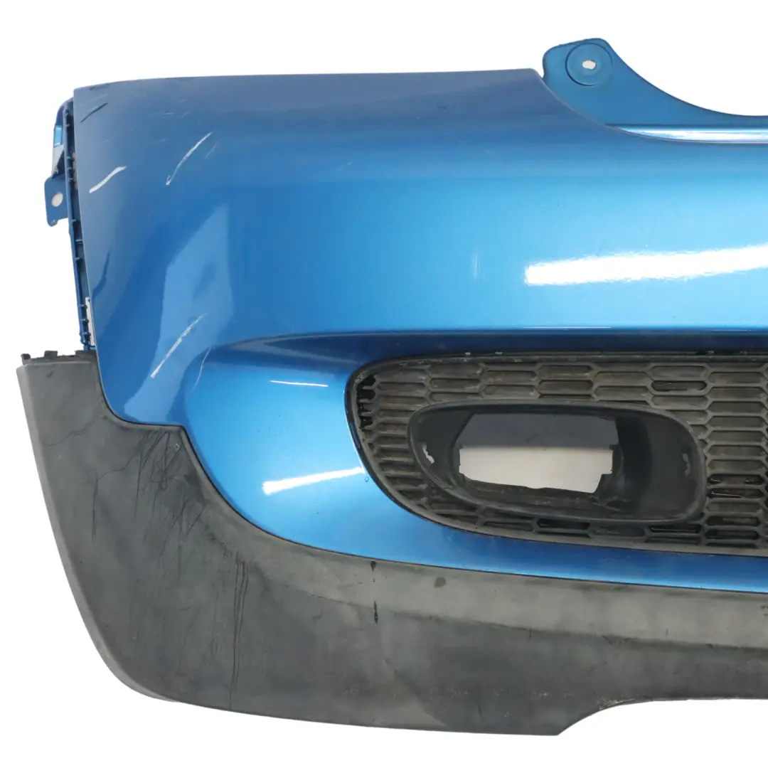 Bumper Cooper S Trim Panel Laser Blue Metallic - A59 to Mini R56 R57 Rear with Part number 0430252 Mini R56 R57 Rear Bumper Cooper S Trim Panel Laser Blue Metallic - A59 - SKU 0430252-LAB1 - Part number 0430252