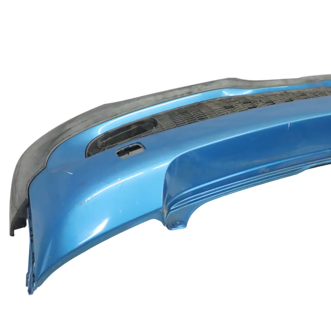 Bumper Cooper S Trim Panel Laser Blue Metallic - A59 to Mini R56 R57 Rear with Part number 0430252 Mini R56 R57 Rear Bumper Cooper S Trim Panel Laser Blue Metallic - A59 - SKU 0430252-LAB1 - Part number 0430252