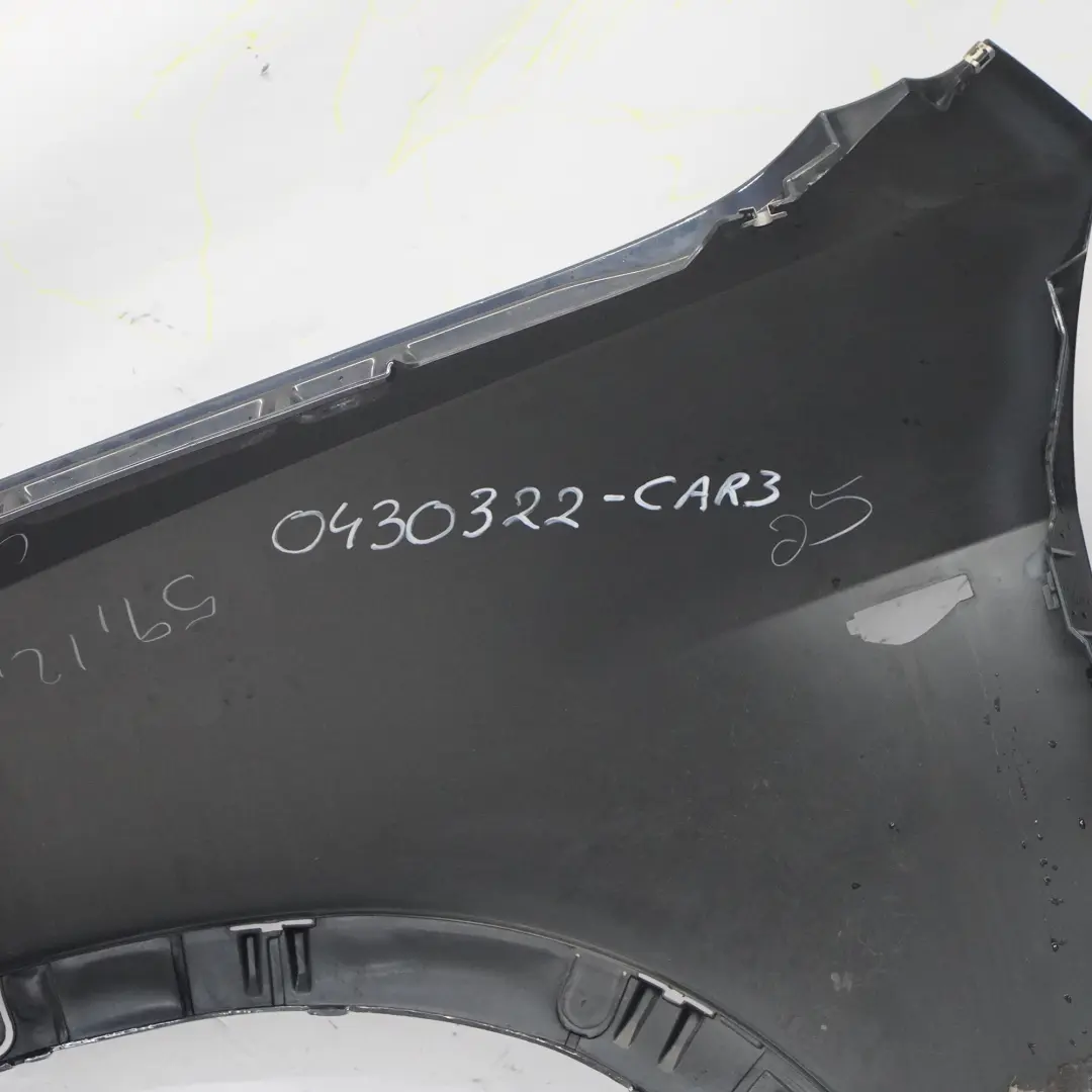  Side Wing Panel BMW X5 E70 Front Right O/S Fender Carbonschwarz Black - 416 - SKU 0430322-CAR3 - Part number 0430322