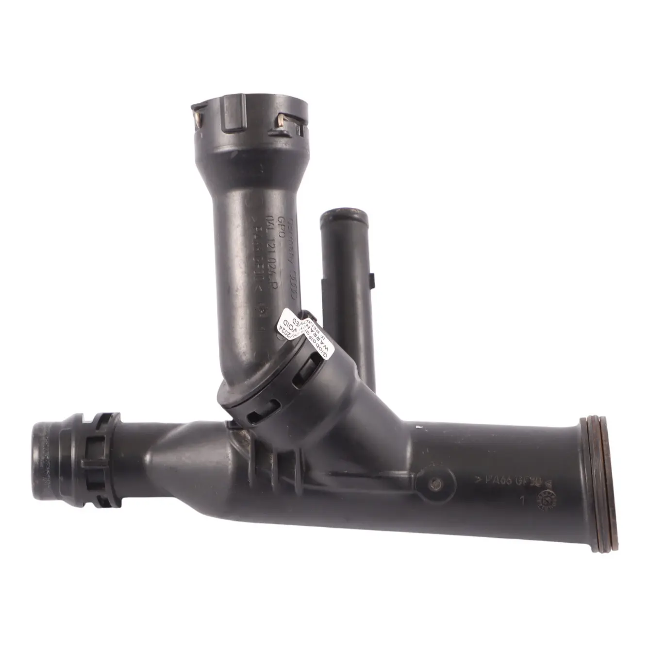 Audi A5 8T pompa dell'acqua alloggiamento termostato tubo connettore 04L121026R