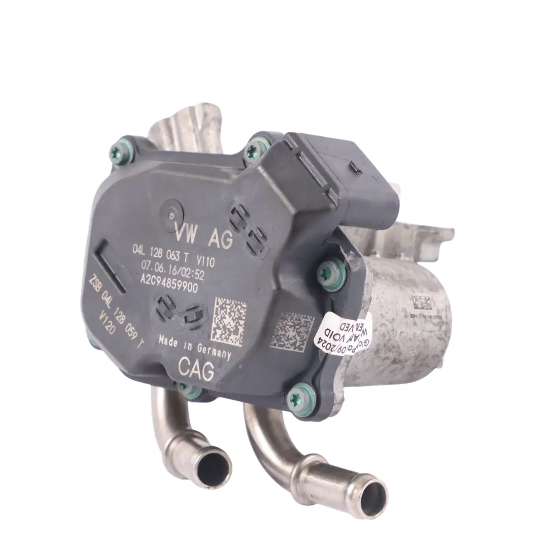 Válvula del cuerpo de mariposa del motor del Audi A5 8T para con número de pieza 04L128063P Válvula del cuerpo de mariposa del motor del Audi A5 8T - SKU 04L128063P - Número de pieza 04L128063P