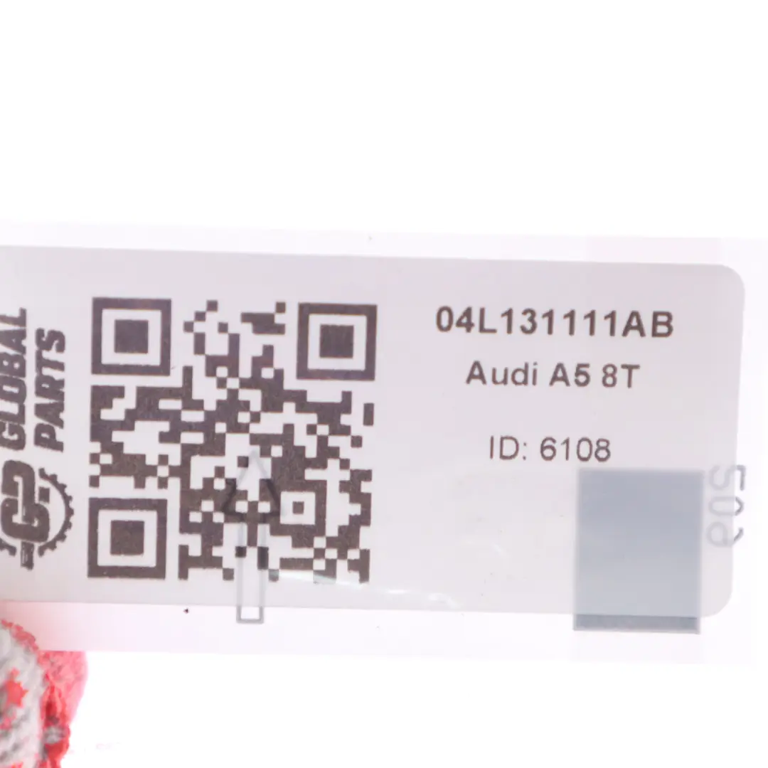 conducto de admisión de aire tubo amortiguador para Audi A5 8T Turbo con número de pieza 04L131111AB Audi A5 8T Turbo conducto de admisión de aire tubo amortiguador - SKU 04L131111AB - Número de pieza 04L131111AB