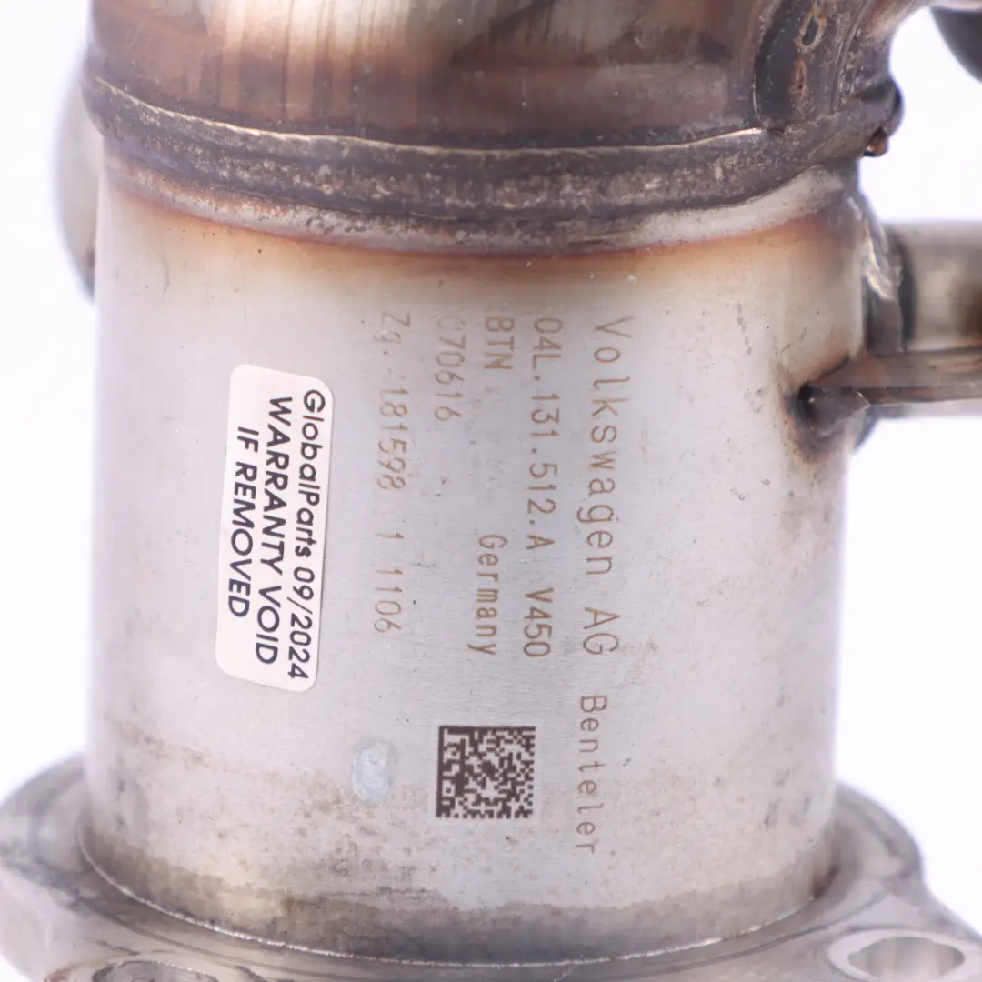 Audi A5 8T Válvula EGR Recirculación los gases escape Enfriador - SKU 04L131513B - Número de pieza 04L131513B