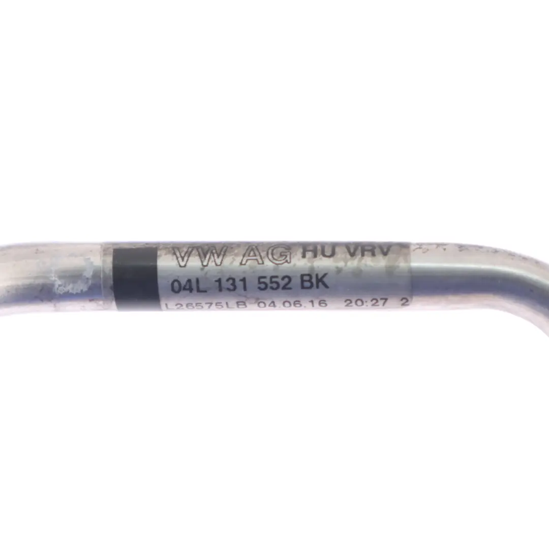 Audi A5 8T 2.0 TDI EGR Tube Line Pipe Sensor de presión gases escape - SKU 04L131552BK - Número de pieza 04L131552BK