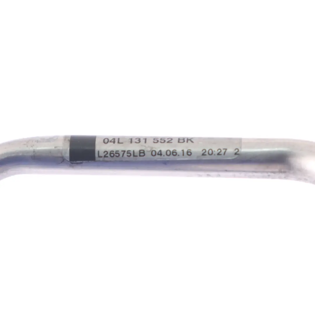 Audi A5 8T 2.0 TDI EGR Tube Line Pipe Sensor de presión gases escape - SKU 04L131552BK - Número de pieza 04L131552BK