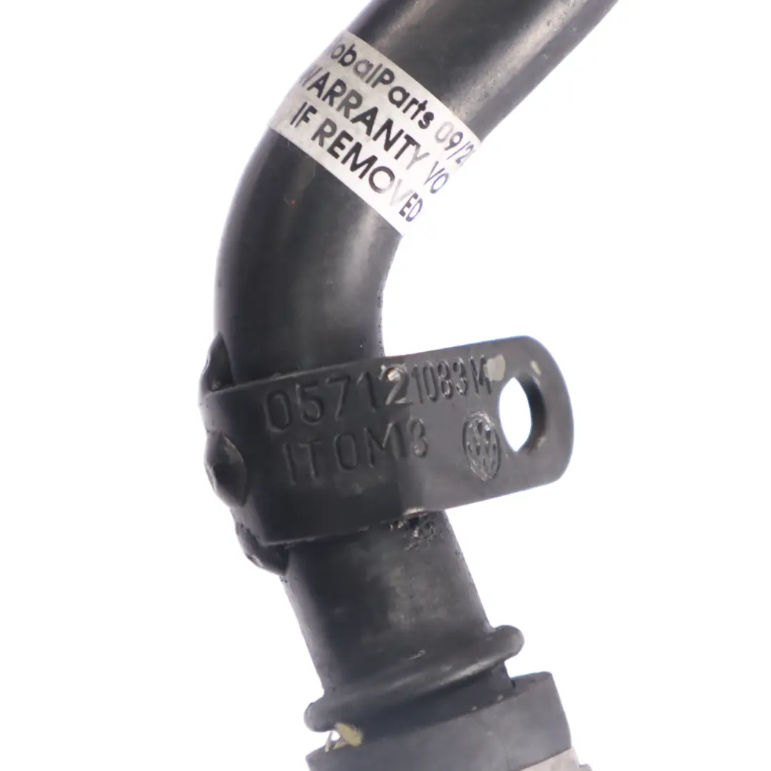 Audi Q7 4L 4.2 TDI Coolant Water Pipe Radiator Hose Line Tube - SKU 057121083M - Part number 057121083M