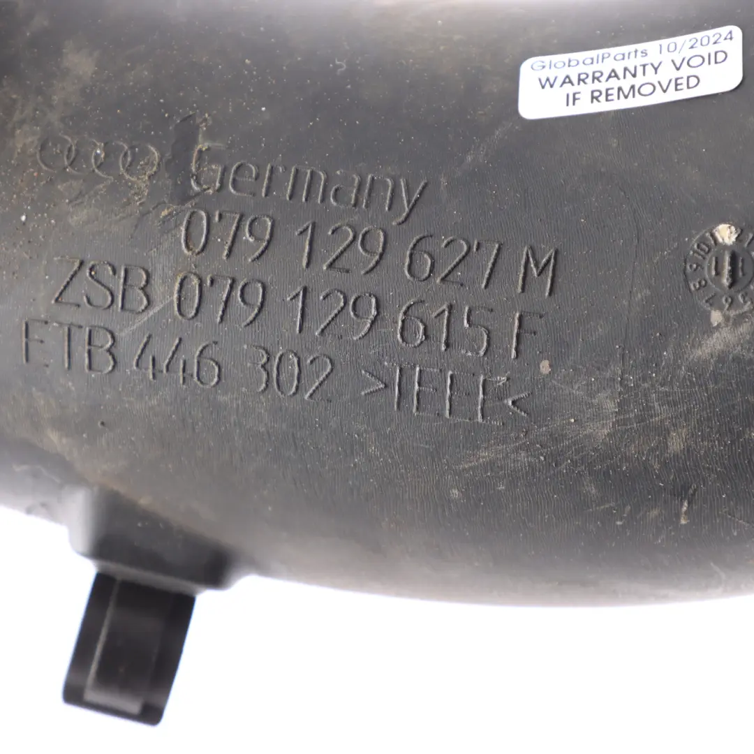 Tubo admisión aire gasolina Tubo la manguera 4.2 FSI CAUA para Audi S5 8T con número de pieza 079129615F Audi S5 8T Tubo admisión aire gasolina Tubo la manguera 4.2 FSI CAUA - SKU 079129615F - Número de pieza 079129615F