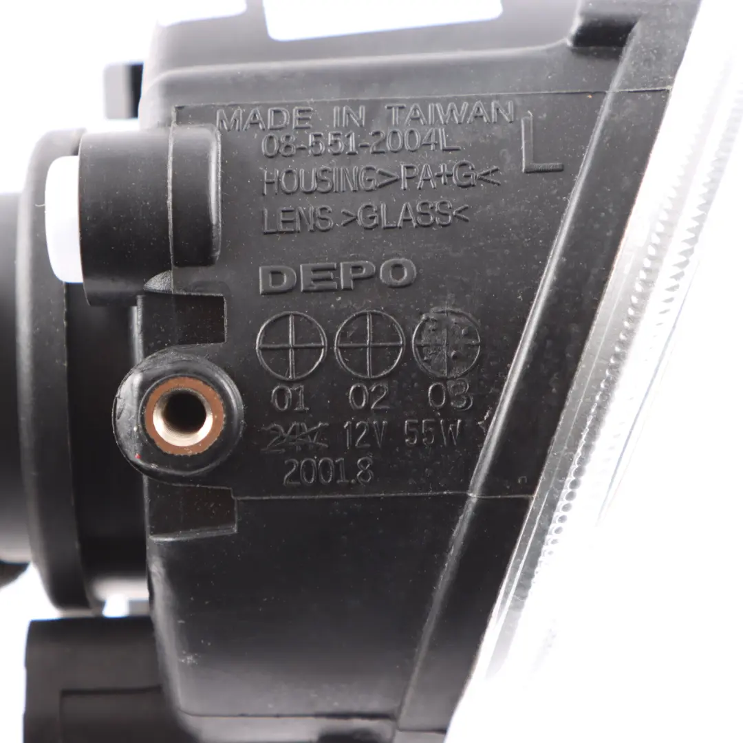 Renault Kangoo Fog Light Lamp Halogen Front Bumper Left N/S - SKU 08-551-2004L - Part number 08-551-2004L