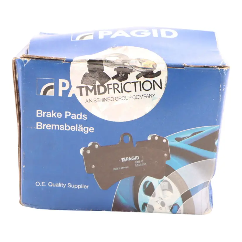  Pagid Rear Axle Brake Pads Left Right N/O/S Set Kit X4 - SKU 101440938 - Part number 101440938