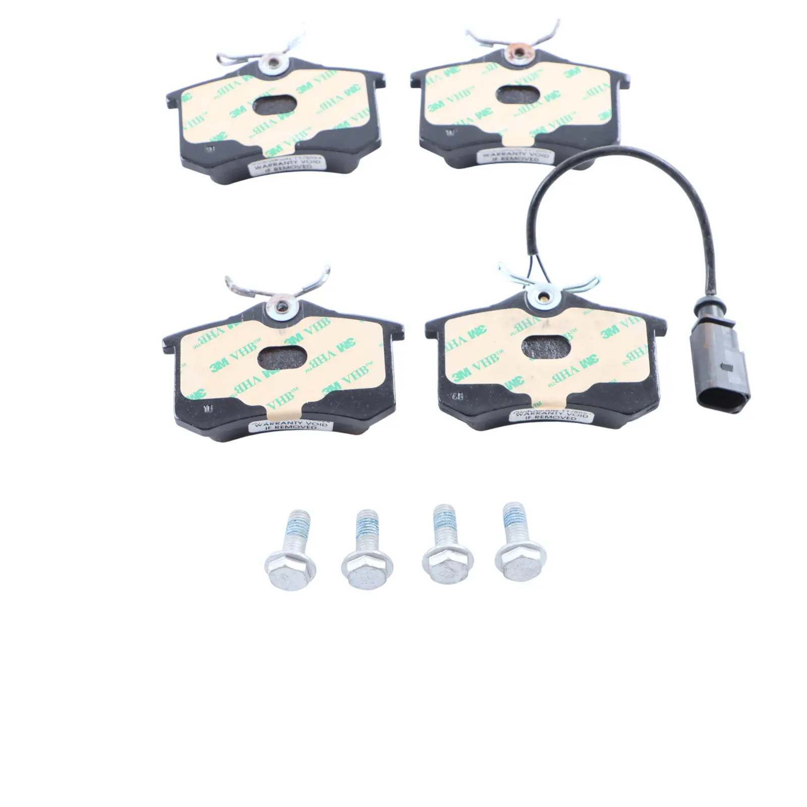 Unbranded Bremsbeläge Hinterachse Links Rechts Set Kit X4 101440938