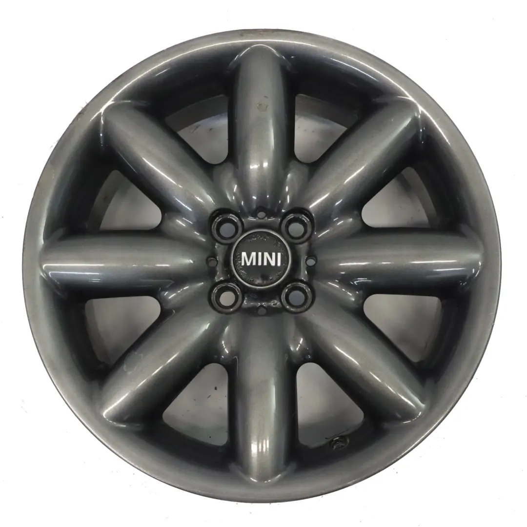 Cerchio in lega grigio 17" ET:48 7J S-Spoke 85 per Mini Cooper R50 R53 R55 R56 R57 con numero di parte 1512352 Mini Cooper R50 R53 R55 R56 R57 Cerchio in lega grigio 17" ET:48 7J S-Spoke 85 - SKU 1512352-13 - Numero di parte 1512352