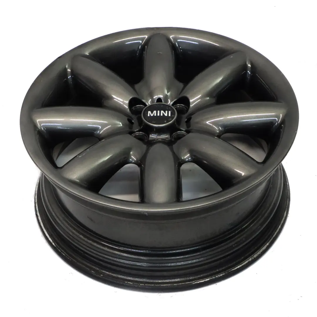 Jante grise en alliage 17" ET:48 7J S-Spoke 85 pour Mini Cooper R50 R53 R55 R56 R57 à propos du numéro de pièce 1512352 Mini Cooper R50 R53 R55 R56 R57 Jante grise en alliage 17" ET:48 7J S-Spoke 85 - SKU 1512352-13 - Numéro de pièce 1512352