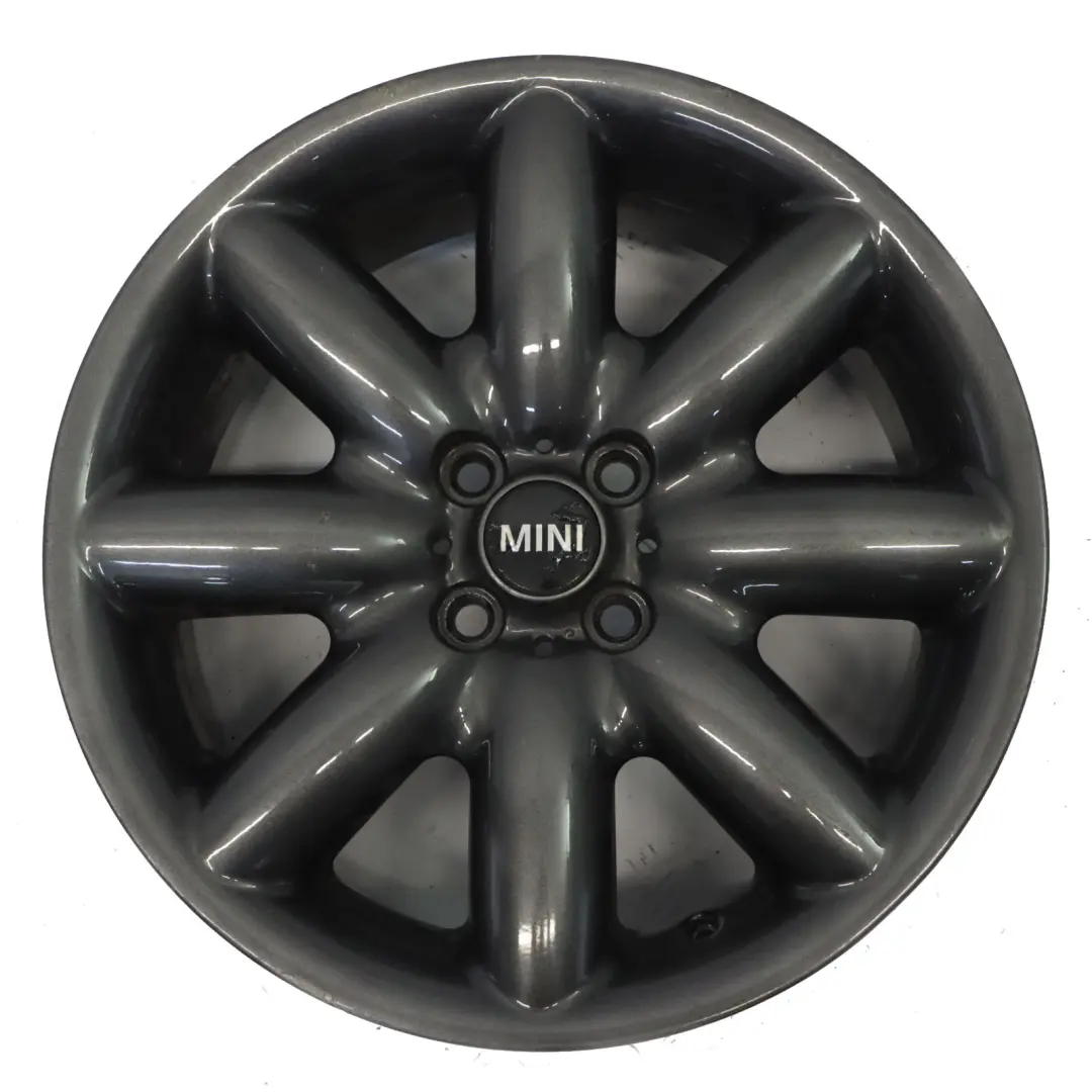 Mini Cooper R50 R53 R55 R56 R57 Grey Wheel Alloy Rim 17" ET:48 7J S-Spoke 85 - SKU 1512352-14 - Part number 1512352