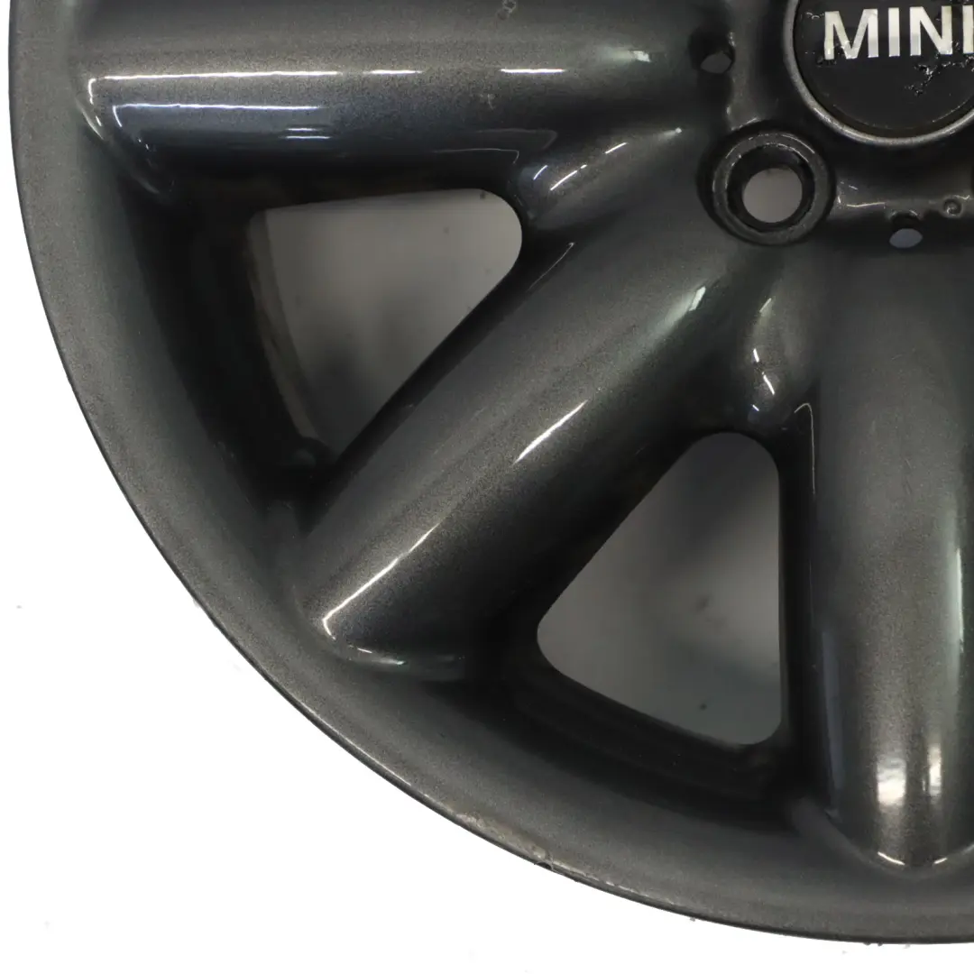 Mini Cooper R50 R53 R55 R56 R57 Grey Wheel Alloy Rim 17" ET:48 7J S-Spoke 85 - SKU 1512352-14 - Part number 1512352