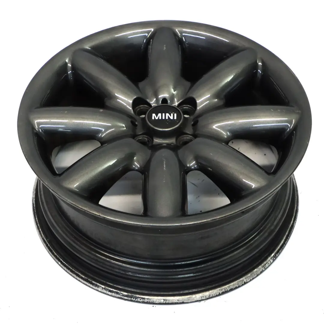 Mini Cooper R50 R53 R55 R56 R57 Grey Wheel Alloy Rim 17" ET:48 7J S-Spoke 85 - SKU 1512352-14 - Part number 1512352
