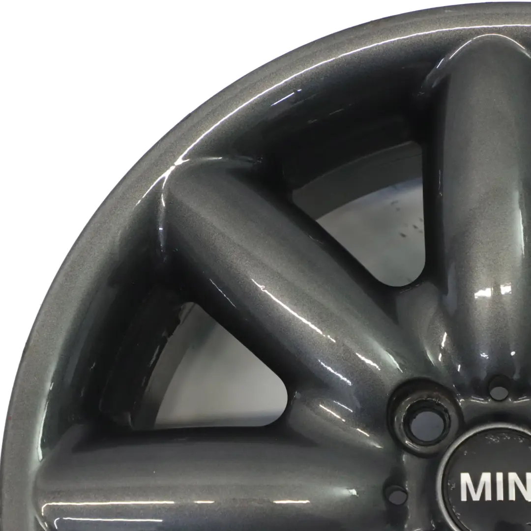 Grey Wheel Alloy Rim 17" ET:48 7J S-Spoke 85 to Mini Cooper R50 R53 R55 R56 R57 with Part number 1512352 Mini Cooper R50 R53 R55 R56 R57 Grey Wheel Alloy Rim 17" ET:48 7J S-Spoke 85 - SKU 1512352-15 - Part number 1512352