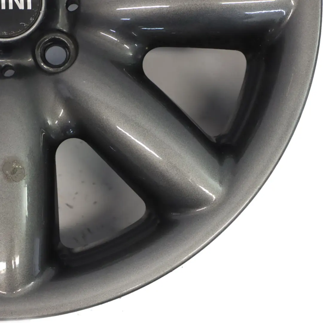 Grey Wheel Alloy Rim 17" ET:48 7J S-Spoke 85 to Mini Cooper R50 R53 R55 R56 R57 with Part number 1512352 Mini Cooper R50 R53 R55 R56 R57 Grey Wheel Alloy Rim 17" ET:48 7J S-Spoke 85 - SKU 1512352-15 - Part number 1512352
