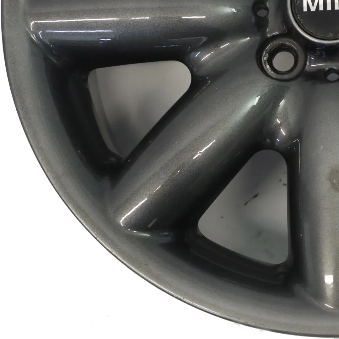 Grey Wheel Alloy Rim 17" ET:48 7J S-Spoke 85 to Mini Cooper R50 R53 R55 R56 R57 with Part number 1512352 Mini Cooper R50 R53 R55 R56 R57 Grey Wheel Alloy Rim 17" ET:48 7J S-Spoke 85 - SKU 1512352-15 - Part number 1512352