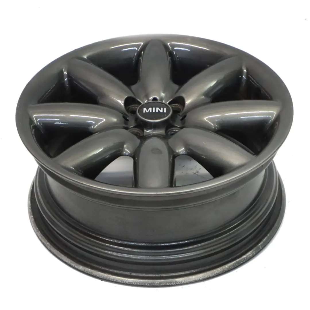 Mini Cooper R50 R53 R55 R56 R57 Grey Wheel Alloy Rim 17" ET:48 7J S-Spoke 85 - SKU 1512352-15 - Part number 1512352