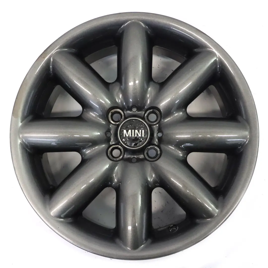 Grey Wheel Alloy Rim 17" ET:48 7J S-Spoke 85 to Mini Cooper R50 R53 R55 R56 R57 with Part number 1512352 Mini Cooper R50 R53 R55 R56 R57 Grey Wheel Alloy Rim 17" ET:48 7J S-Spoke 85 - SKU 1512352-16 - Part number 1512352