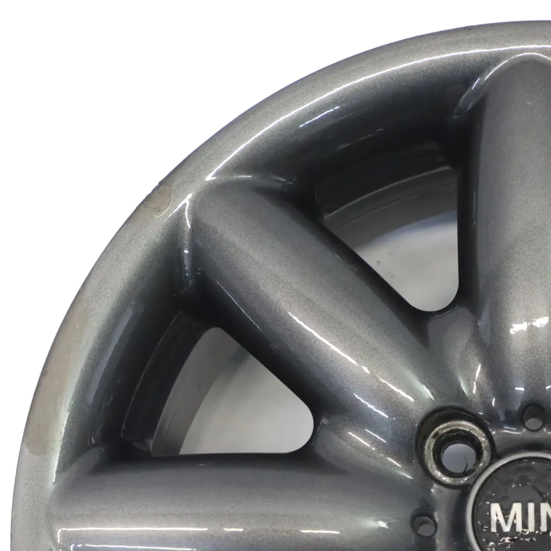 Mini Cooper R50 R53 R55 R56 R57 Grey Wheel Alloy Rim 17" ET:48 7J S-Spoke 85 - SKU 1512352-16 - Part number 1512352