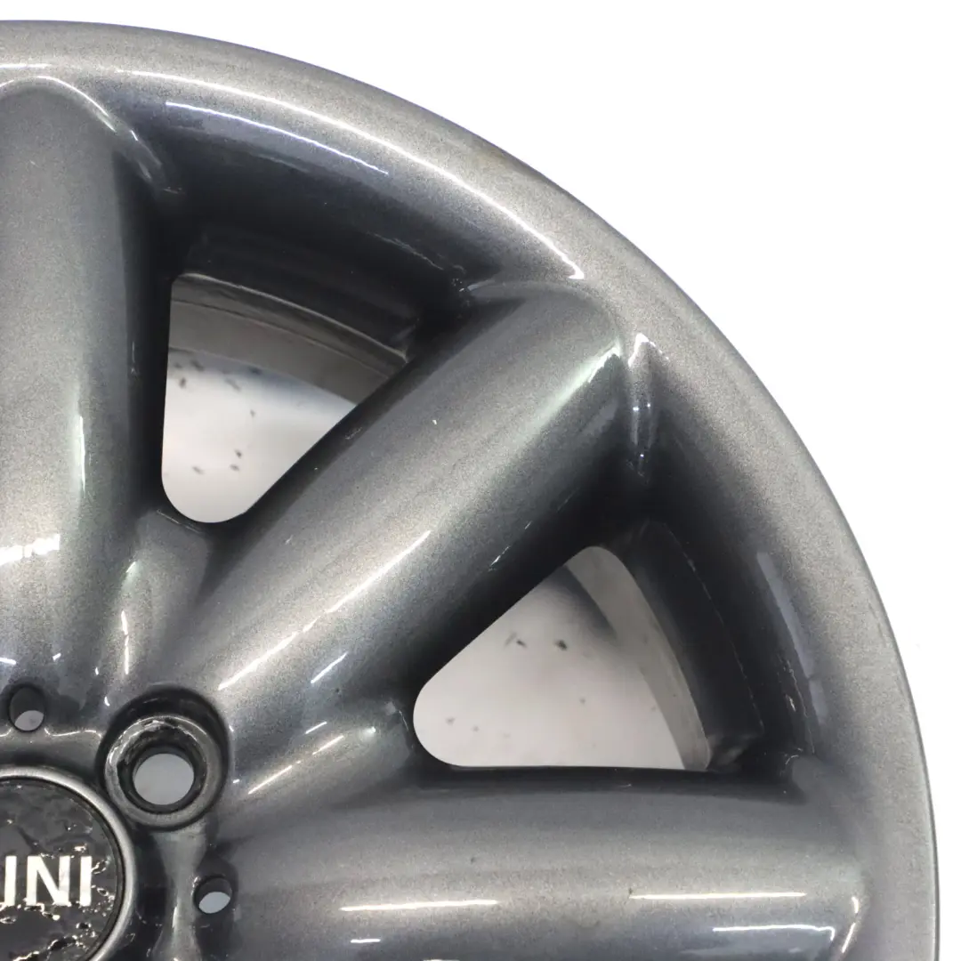 Mini Cooper R50 R53 R55 R56 R57 Grey Wheel Alloy Rim 17" ET:48 7J S-Spoke 85 - SKU 1512352-16 - Part number 1512352