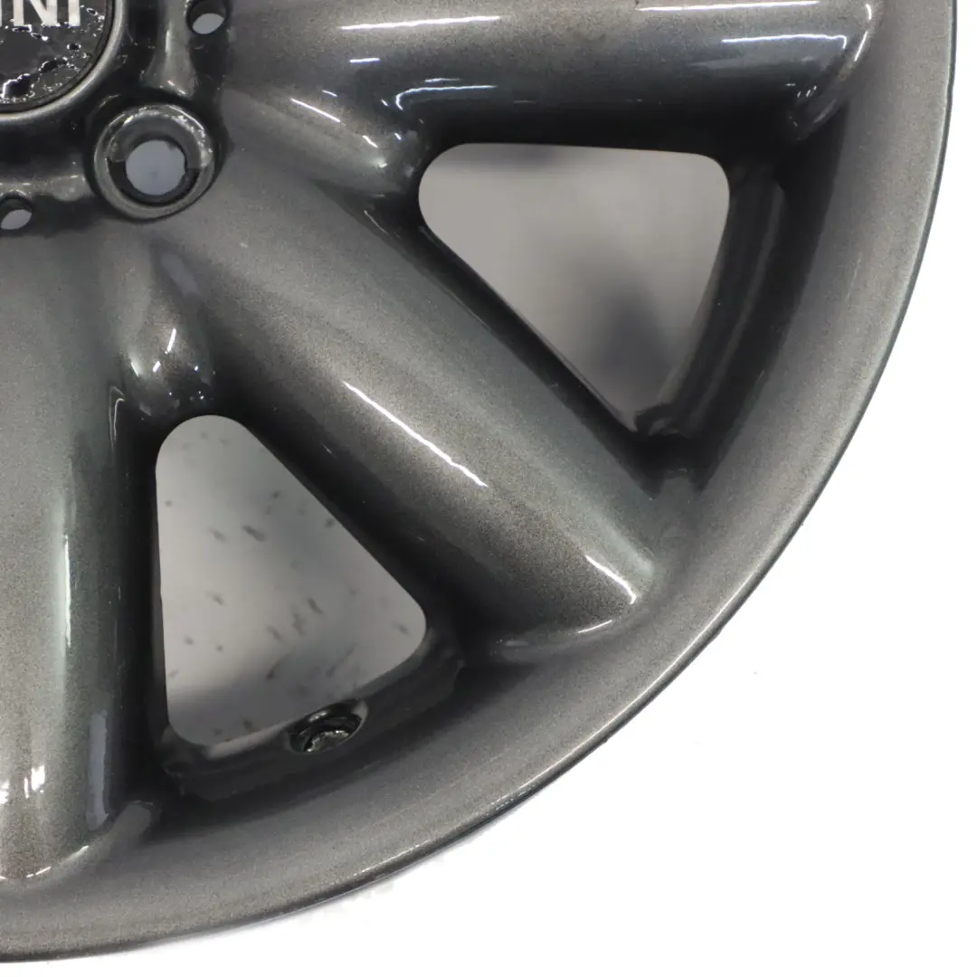 Grey Wheel Alloy Rim 17" ET:48 7J S-Spoke 85 to Mini Cooper R50 R53 R55 R56 R57 with Part number 1512352 Mini Cooper R50 R53 R55 R56 R57 Grey Wheel Alloy Rim 17" ET:48 7J S-Spoke 85 - SKU 1512352-16 - Part number 1512352