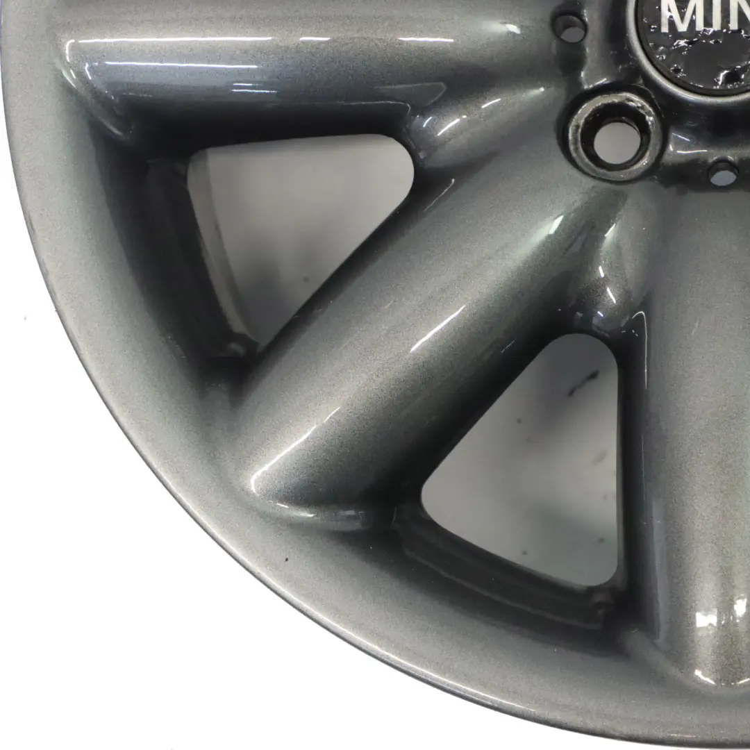 Grey Wheel Alloy Rim 17" ET:48 7J S-Spoke 85 to Mini Cooper R50 R53 R55 R56 R57 with Part number 1512352 Mini Cooper R50 R53 R55 R56 R57 Grey Wheel Alloy Rim 17" ET:48 7J S-Spoke 85 - SKU 1512352-16 - Part number 1512352