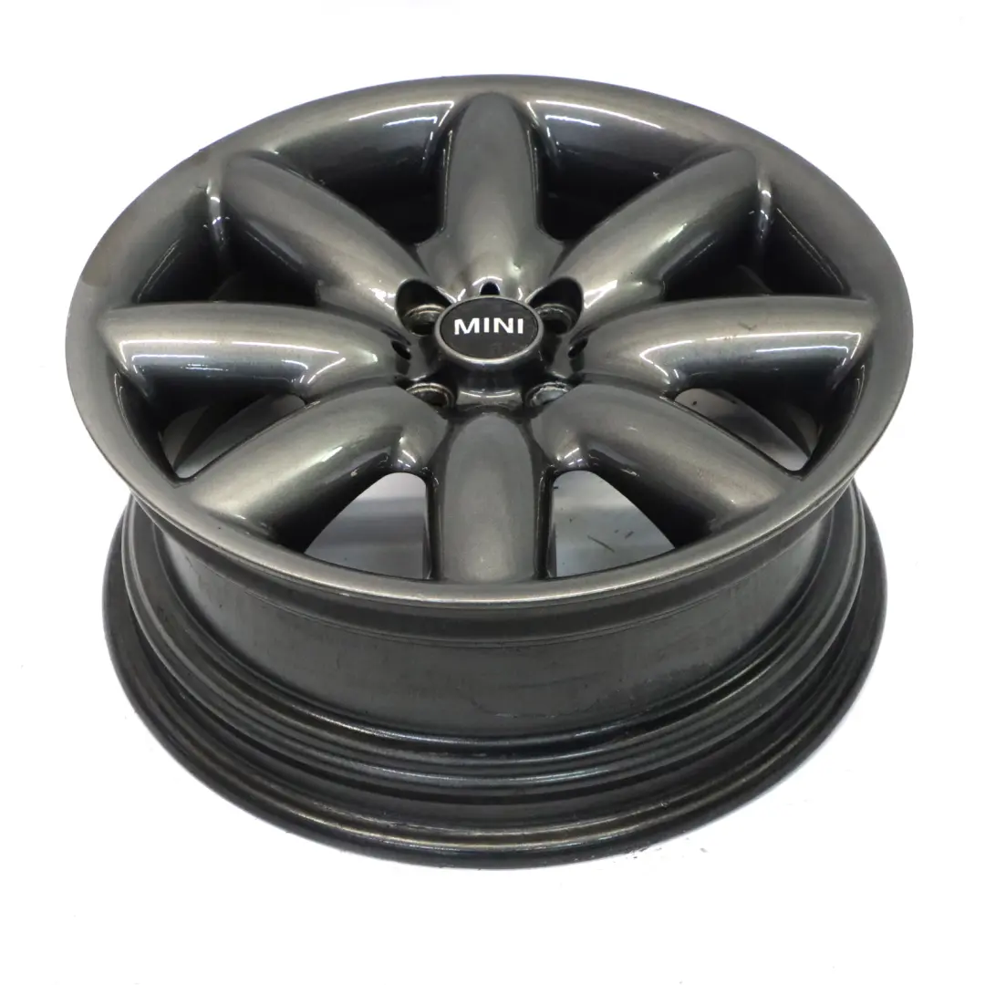 Mini Cooper R50 R53 R55 R56 R57 Grey Wheel Alloy Rim 17" ET:48 7J S-Spoke 85 - SKU 1512352-16 - Part number 1512352