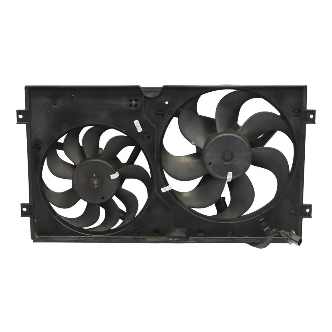 Carcasa del ventilador del radiador para Volkswagen New Beetle 1C con número de pieza 1C0121207C Volkswagen New Beetle 1C Carcasa del ventilador del radiador - SKU 1C0121207C-1 - Número de pieza 1C0121207C