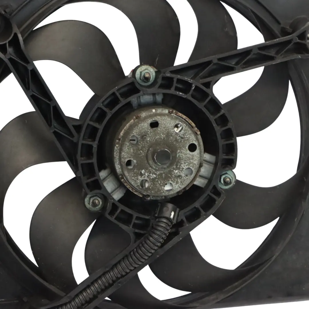 Volkswagen New Beetle 1C 9C Radiator Fan Shroud Housing - SKU 1C0121207C-1 - Part number 1C0121207C