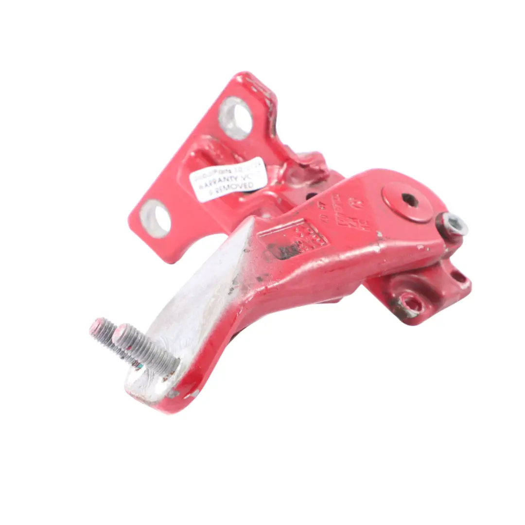 Bisagra Puerta Delantera Izquierda Inferior Salsa Rojo A3H para Volkswagen New Beetle con número de pieza 1C0831411B-CAL Volkswagen New Beetle Bisagra Puerta Delantera Izquierda Inferior Salsa Rojo A3H - SKU 1C0831402J-CAL - Número de pieza 1C0831411B-CAL