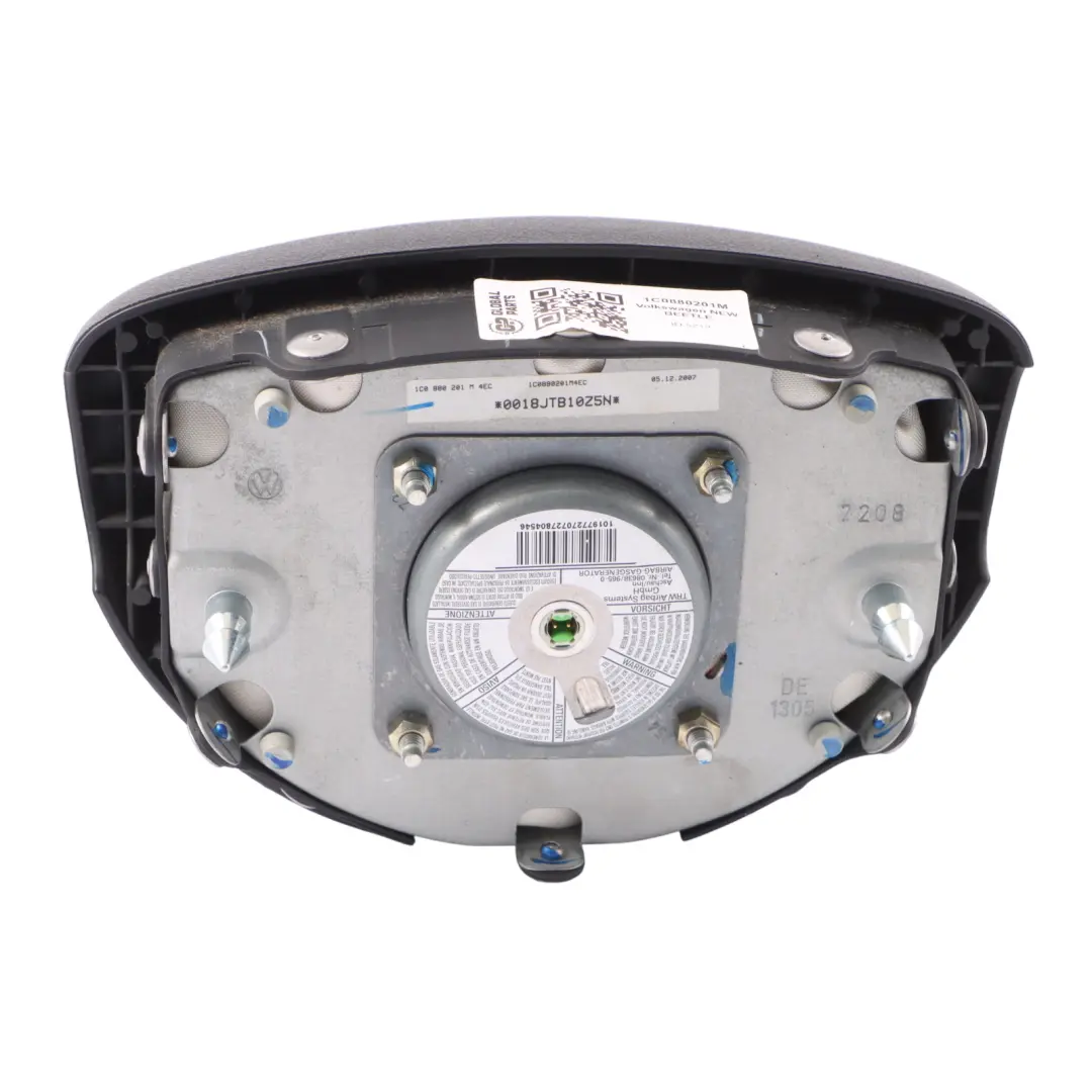 Volant Module Air Côté Conducteur Noir pour Volkswagen New Beetle à propos du numéro de pièce 1C0880201M Volkswagen New Beetle Volant Module Air Côté Conducteur Noir - SKU 1C0880201M - Numéro de pièce 1C0880201M