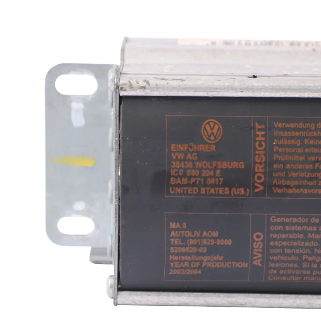 Volkswagen New Beetle Tableau de bord Module d'air côté passager - SKU 1C0880204E - Numéro de pièce 1C0880204E