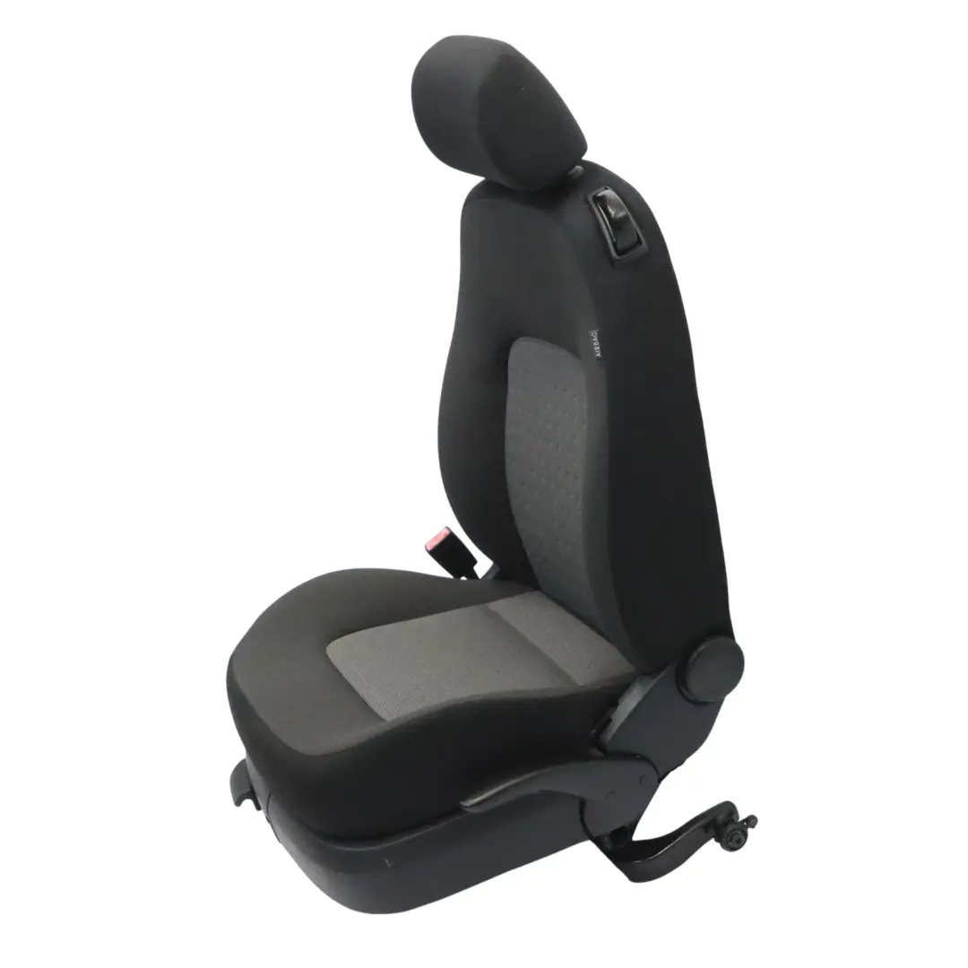 VW New Beetle Sedile anteriore sinistro Tessuto Tessuto Grigio Nero Interno - SKU 1C0881805CH-1 - Numero di parte 1C0881805CH