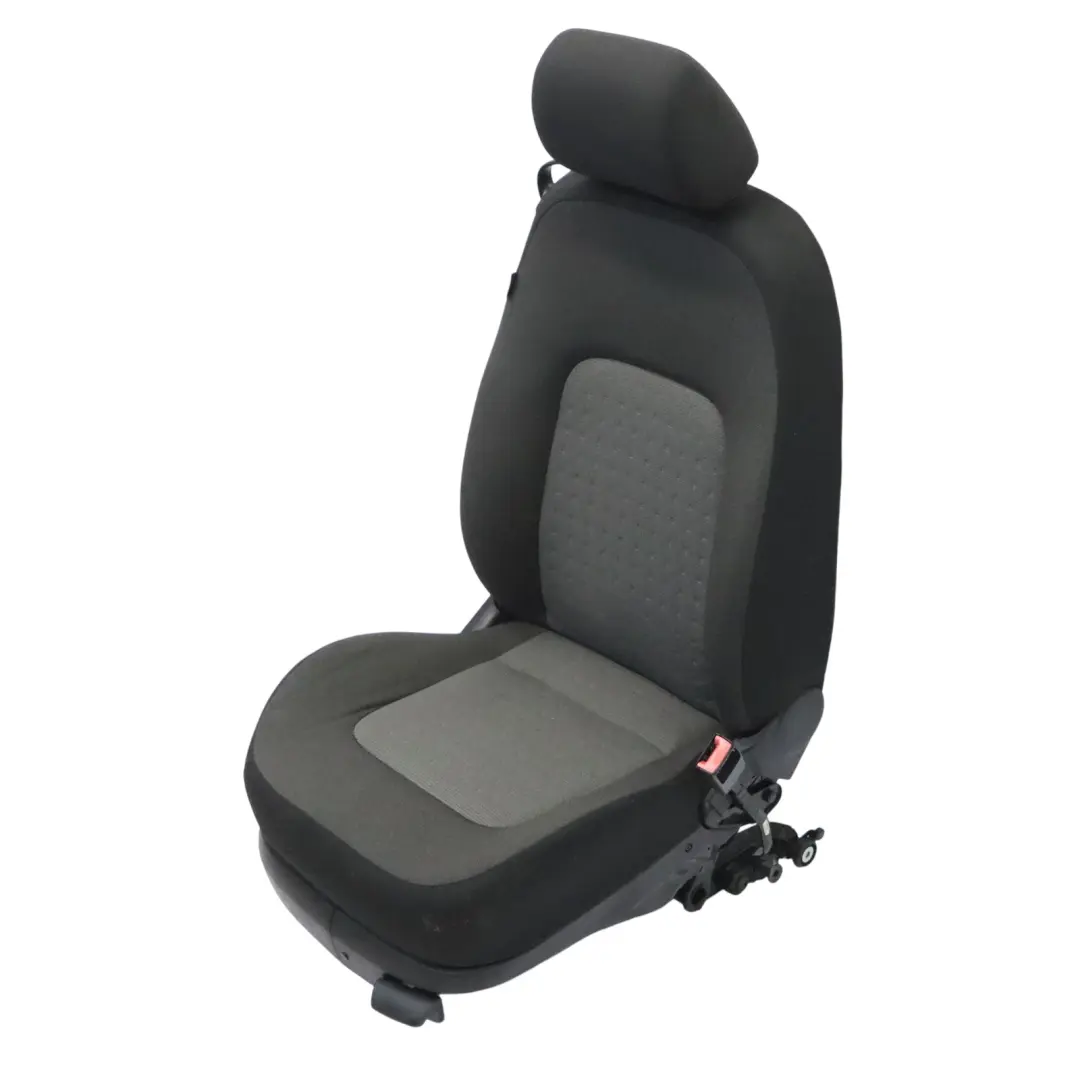 Volkswagen VW New Beetle Front Right O/S Seat Cloth Fabric Grey Black Interior - SKU 1C0881806CK-1 - Part number 1C0881806CK