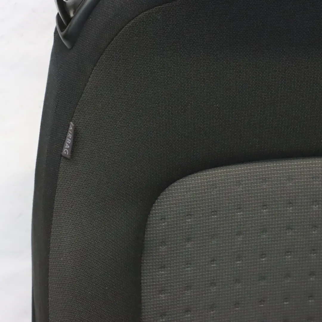 Volkswagen VW New Beetle Sedile anteriore destro Tessuto Grigio Nero Interno - SKU 1C0881806CK-1 - Numero di parte 1C0881806CK