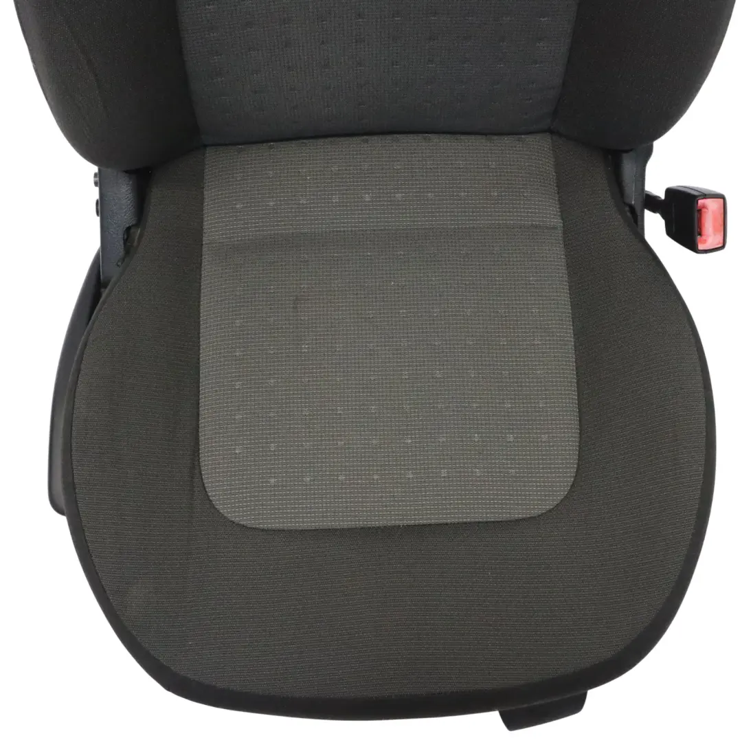 Front Right O/S Seat Cloth Fabric Grey Black Interior to Volkswagen VW New Beetle with Part number 1C0881806CK Volkswagen VW New Beetle Front Right O/S Seat Cloth Fabric Grey Black Interior - SKU 1C0881806CK-1 - Part number 1C0881806CK