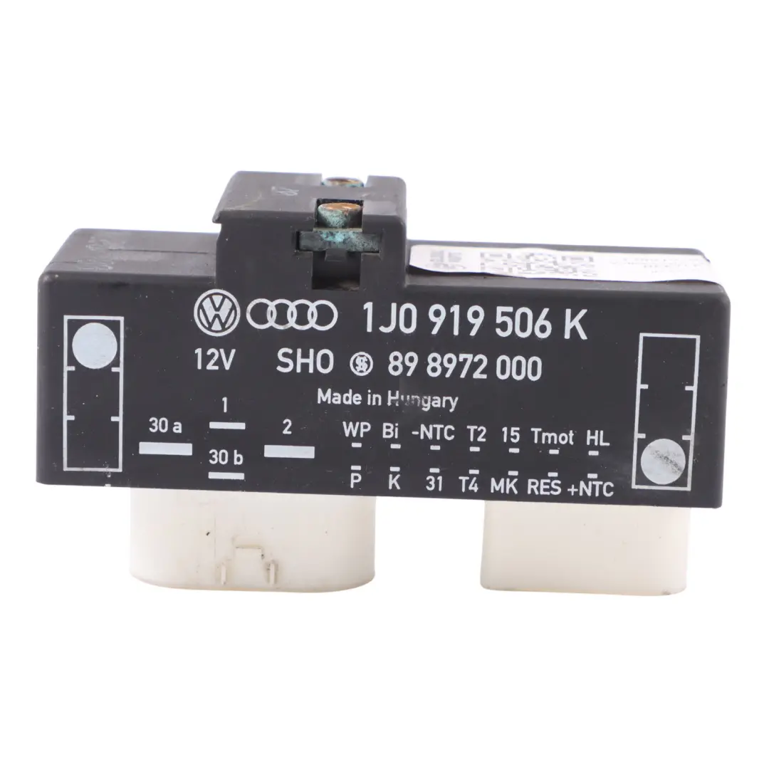 Modulo di controllo ventola Relè per VW Volkswagen New Beetle con numero di parte 1J0919506K VW Volkswagen New Beetle Modulo di controllo ventola Relè - SKU 1J0919506K - Numero di parte 1J0919506K
