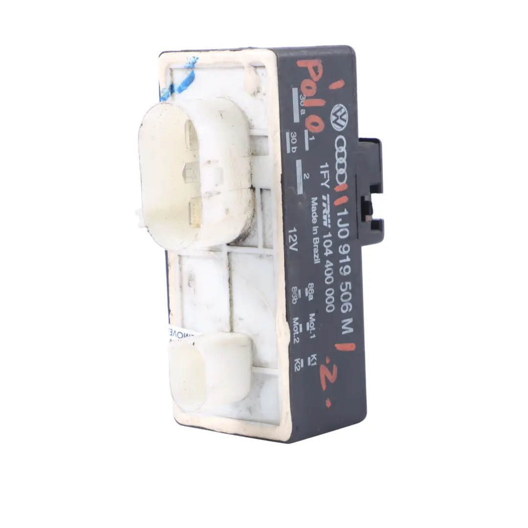 Radiator Cooling Fan Relay Control Unit Volkswagen Skoda Seat Audi - SKU 1J0919506M - Part number 1J0919506M
