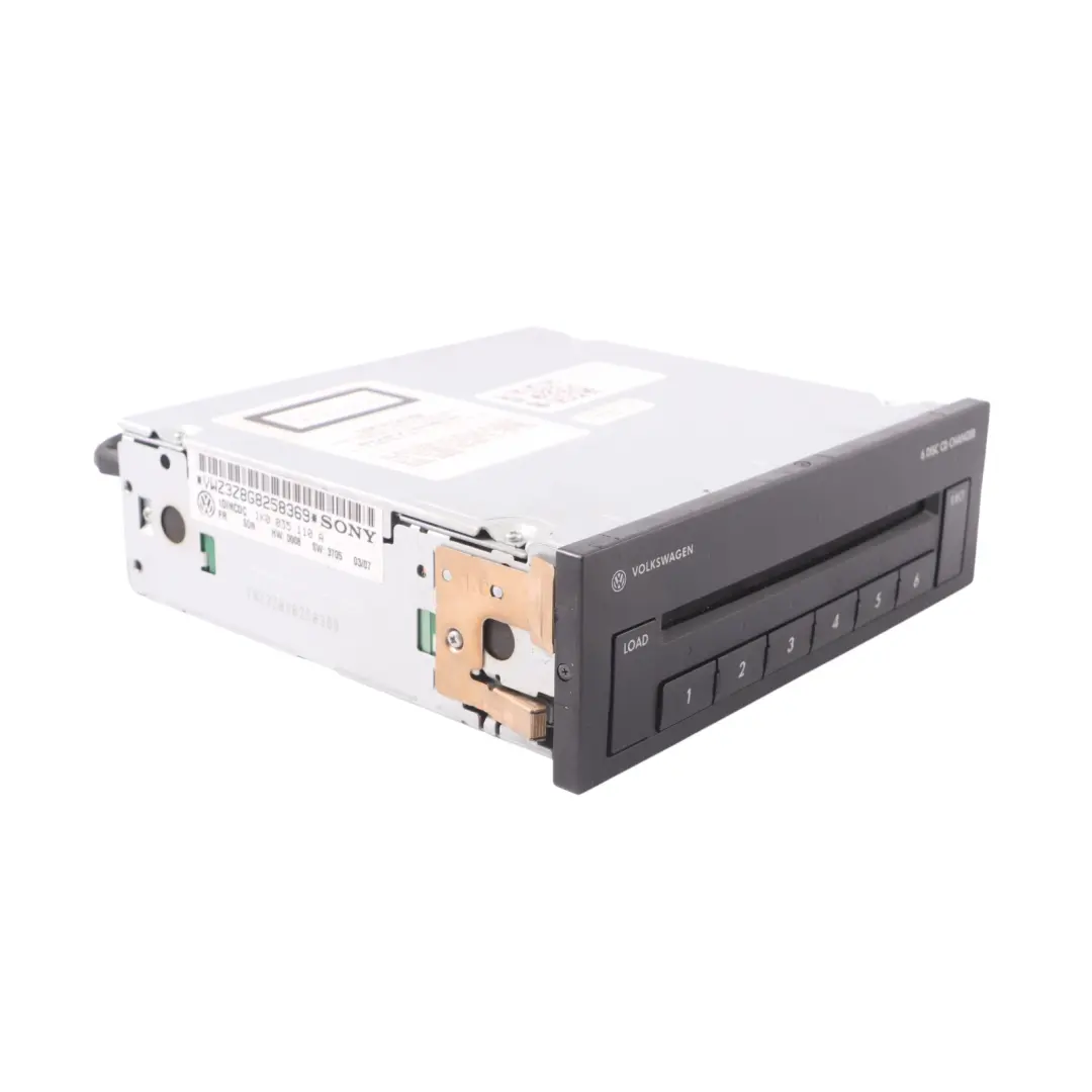 VW Volkswagen Golf 5 Lettore CD Changer Unità principale - SKU 1K0035110A - Numero di parte 1K0035110A